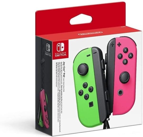 Nintendo Switch Joy-Con Neon Green/Pink
