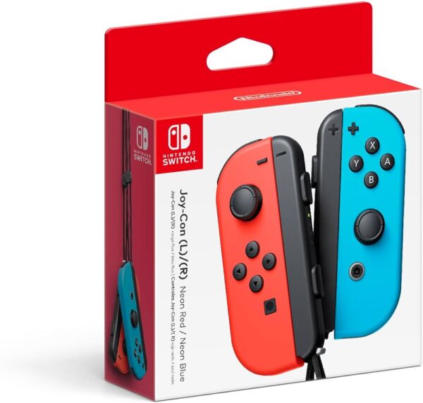 Nintendo Switch Joy-Con - Neon Red/Neon Blue