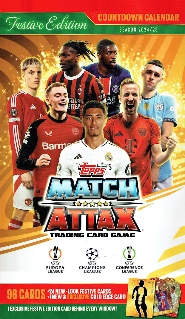 Match Attax Countdown Calander