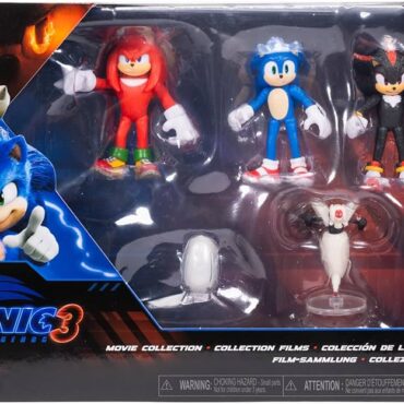 Sonic 3 Movie 2.5 Figure Collection